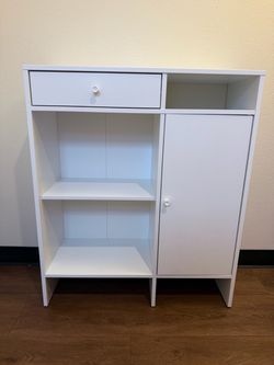 White kea storage cabinet