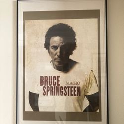 Bruce Springsteen Magic Framed Print