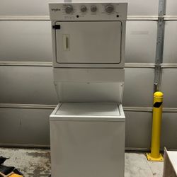 Stacked Washer and Dryer