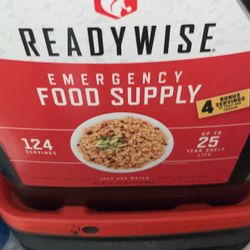 Food Emergency Food Supply For 124 Servings Of Food