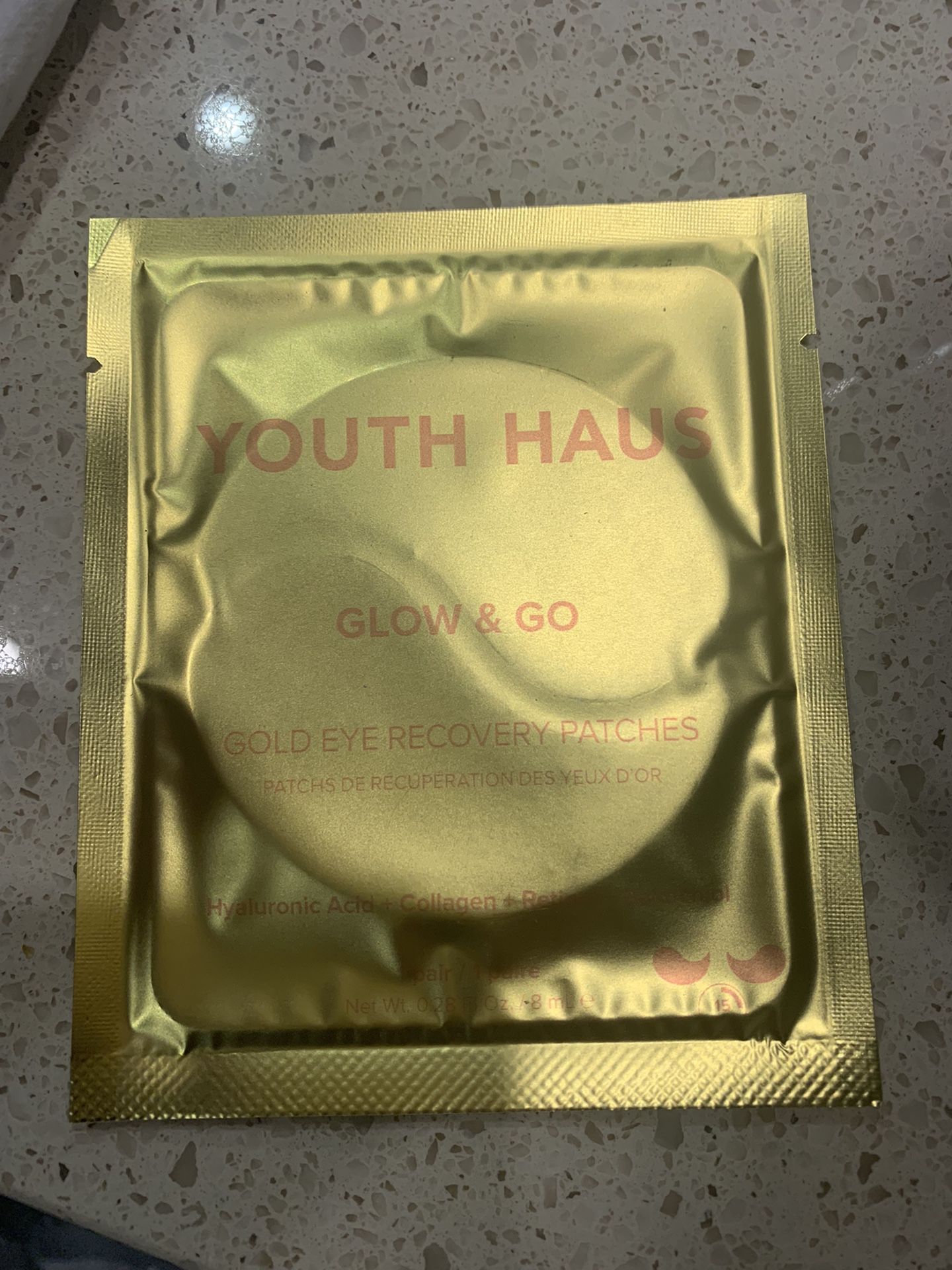 Youth Haus Golden Glow Face Mask
