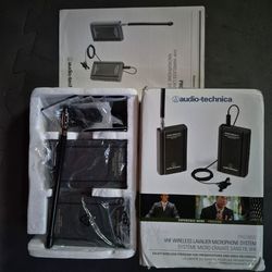 Wireless mike. Audio technica. New in box