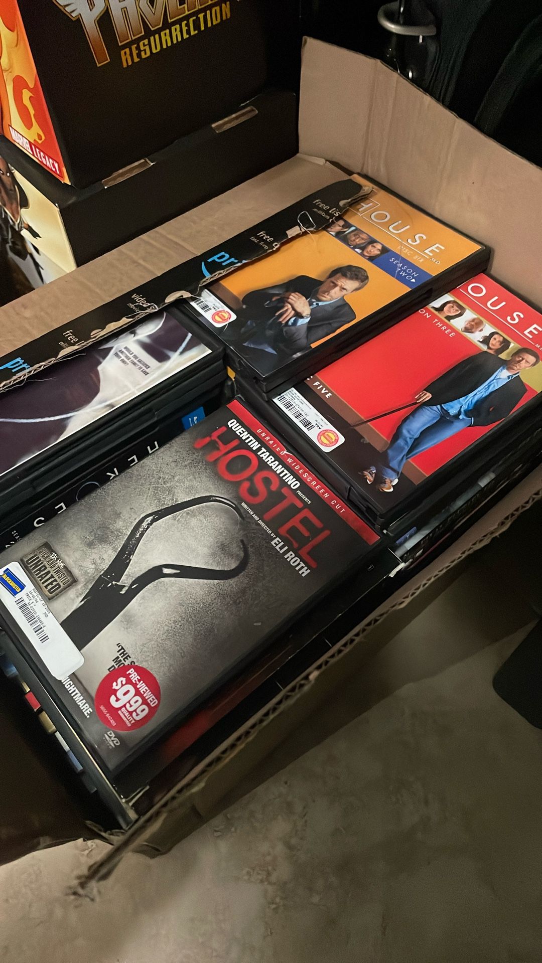 DVDs and Blu-rays