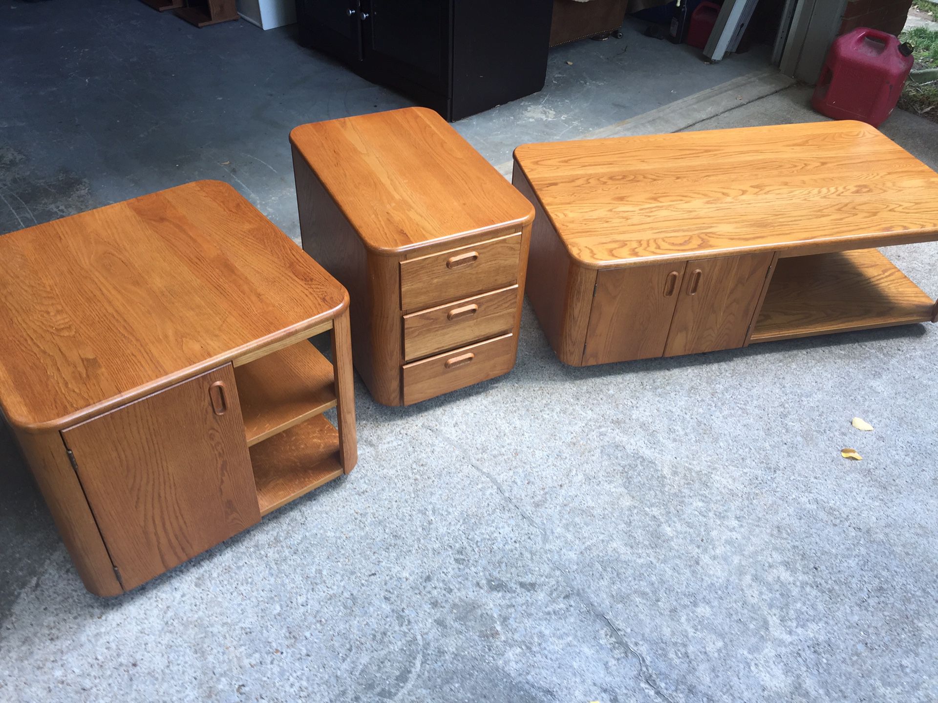 Mid century oak furniture