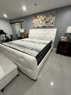 King size Mattress pillow top