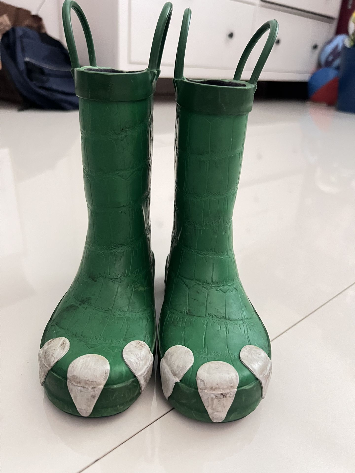 Dino Rain Boots - Kids Size 8
