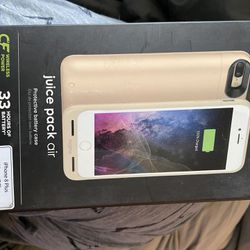 iPhone 7+ 8+ Mophie Phone Case/ Charger 