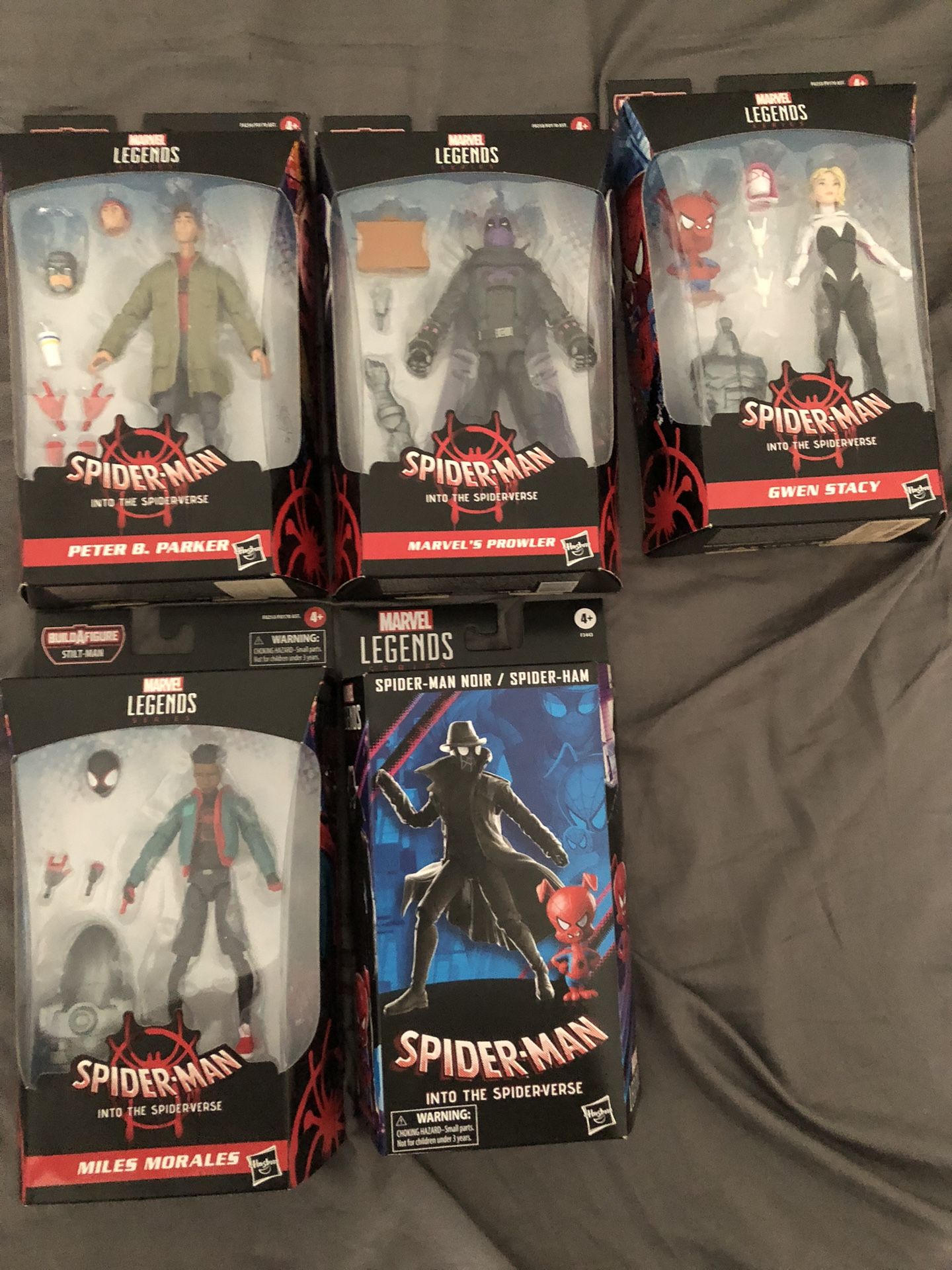 Into The Spider Verse Marvel Legends Set