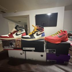 Sneaker Collection For Sale ( Jordan 1, Kobe, JJJJound )