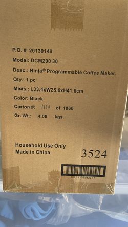 Ninja Programmable Coffee Maker