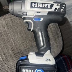 Hart 20v Impact And Charger 