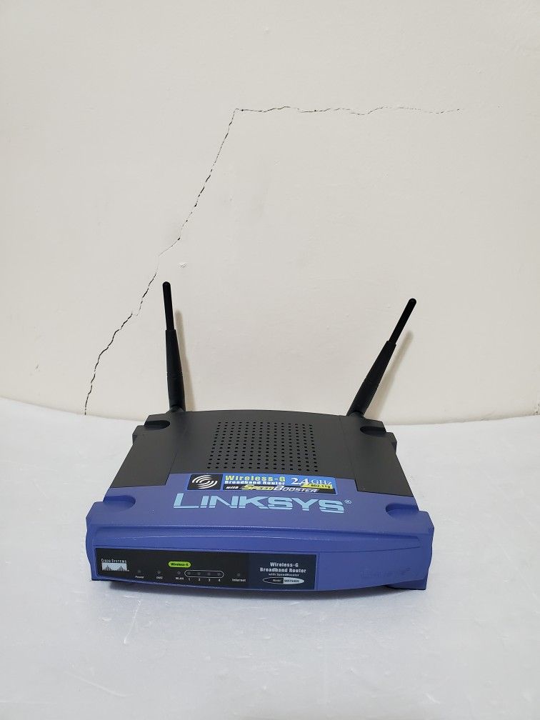 Linksys WRT54GS Wi-Fi Wireless-G Broadband Router 2.4GHz dd-wrt