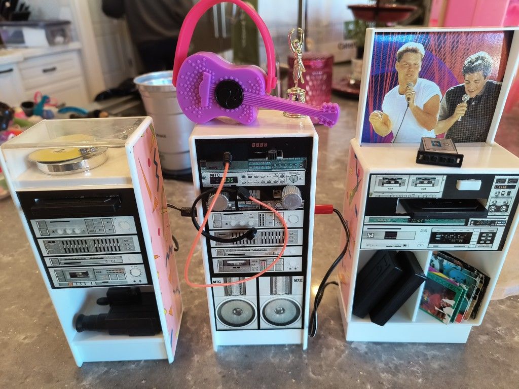 Vintage Barbie Stereo Media Center