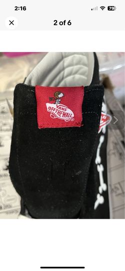 VANS Peanuts suede high tops