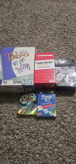 Family Boardgame Lot 
