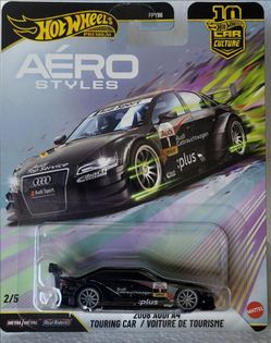 NEW! Hot Wheels Premium Car Culture Aero Styles 2008 Audi A4 Touring Car