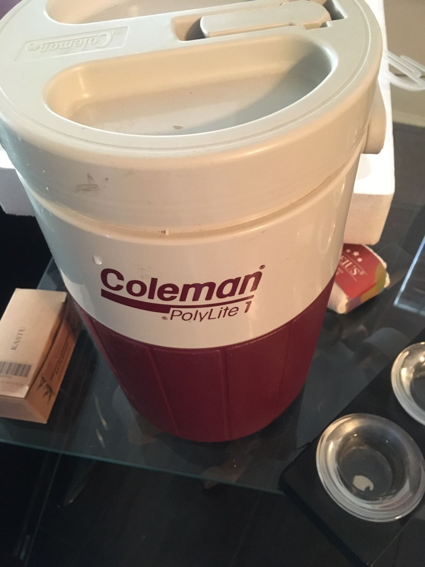 Coleman Cooler With Spout. New. 3 Liter