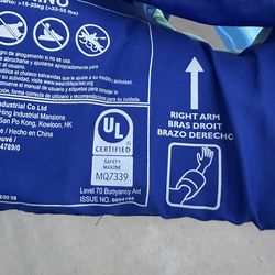 Kids floaty pool life vest