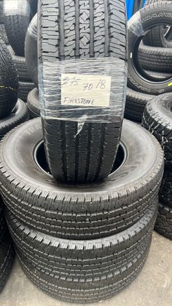 LT 275/70/18 4 Firestone Anda Installed And Balances