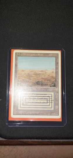 MTG Revised Scrubland