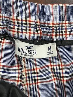 Plaid pants hollister sale