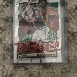 Ronald Acuña Jr Baseball Card