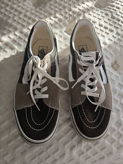 Vans Old Skool Brown, Green, White  Skate Shoes Size 11