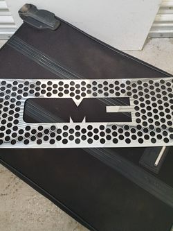 Stainless Steel GMC Grill
