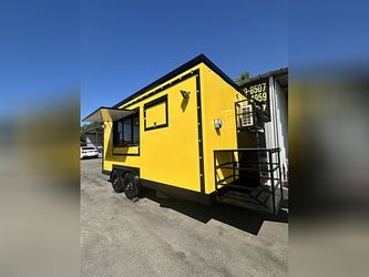 2025 NURMAN 8X16 KLC FOOD TRUCK TRAILER YELLOW