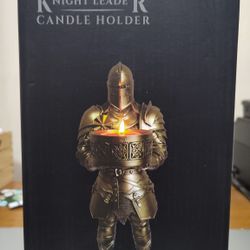 Kings Guard Knight LeadeR Candle Holder