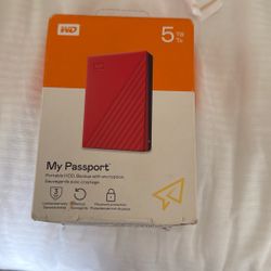 WD My Passport Portable HHD BRAND NEW NEVER OPENED