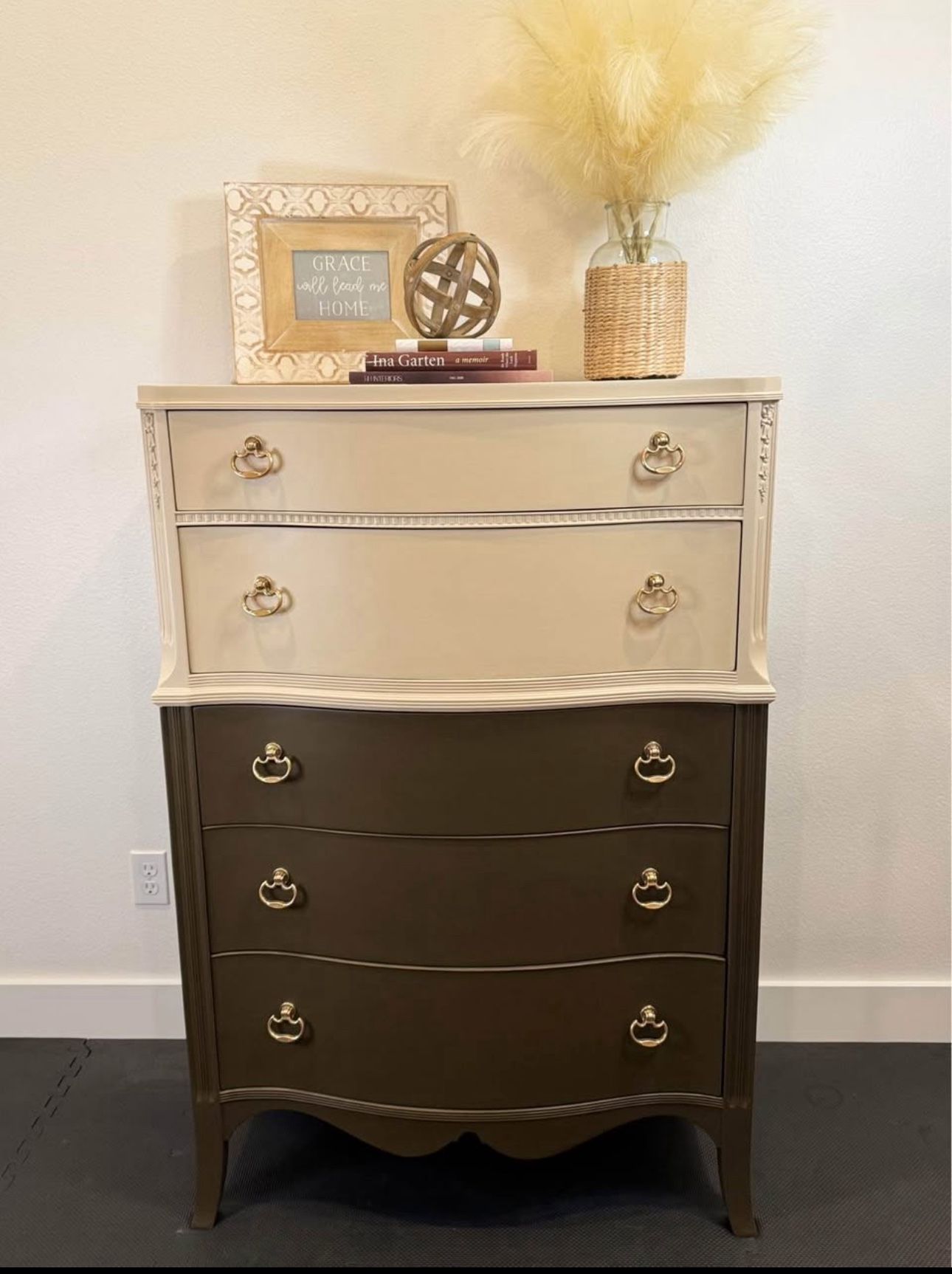 Huntley Tall boy 5 Drawer Dresser