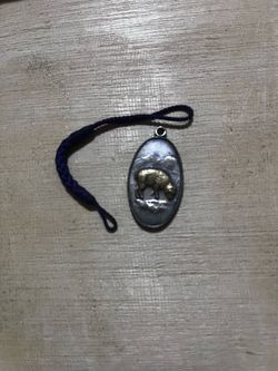 American Bison Pendant – Hand-Carved Made in the USA