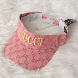 Elegant Fashion Pink Visor Hat For Women