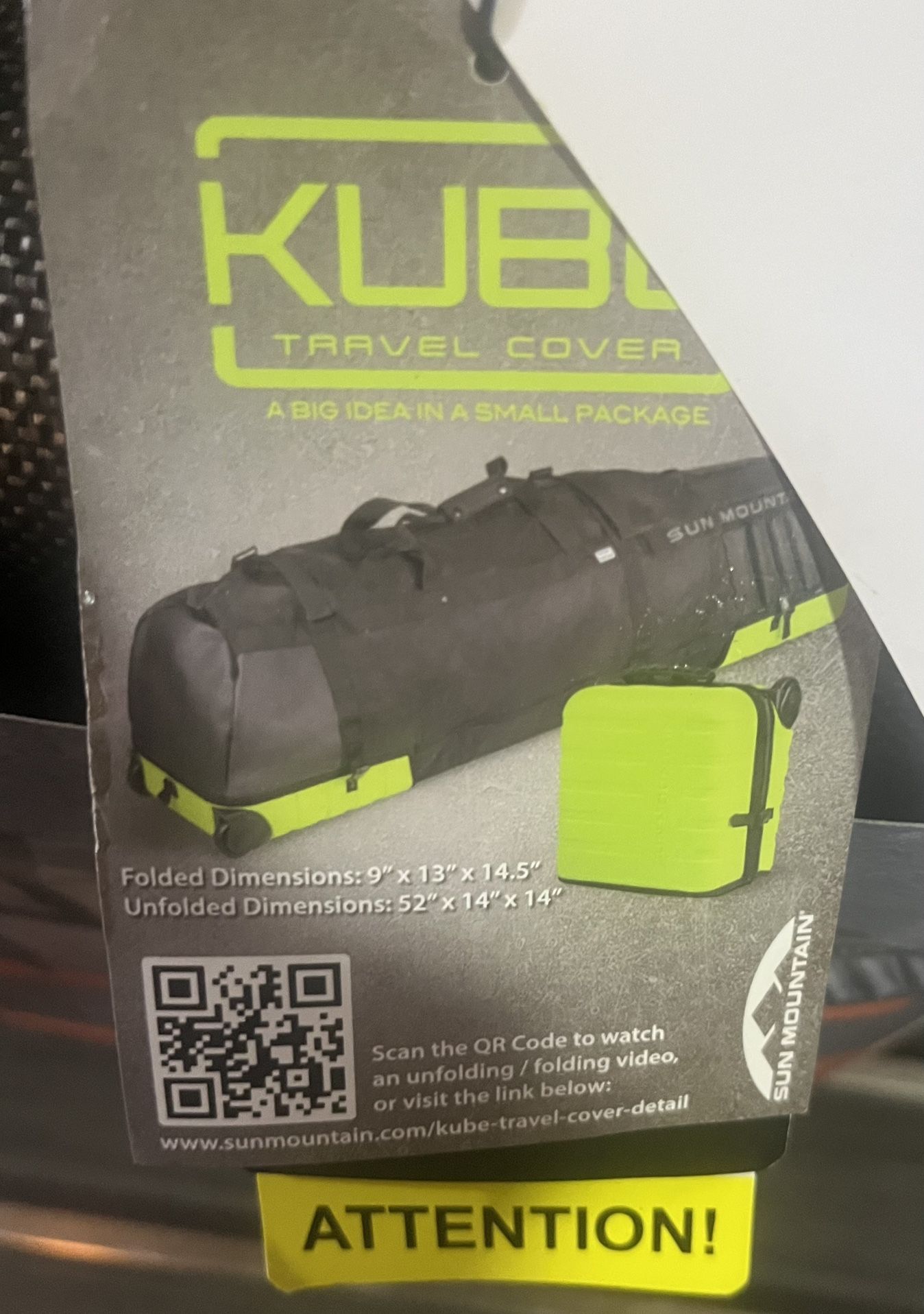 Kube Travel Cover