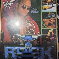 WWF The Rock poster