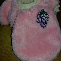 XS Dog Fuzzy Sweater