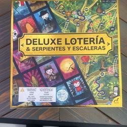 Deluxe Loteria Serpentes Y Escaleras 