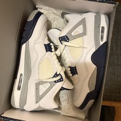 Midnight Navy Air Jordan 4 Sz9