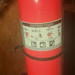 Safety Equipment Fire Extinguisher