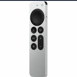 Apple 4K TV Siri Remote. 