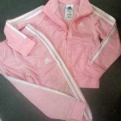 Adidas Sweatsuit Lil Gurl Size 4