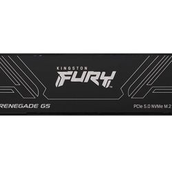Kingston Fury Renegade G5 2048GB NVMe SSD | PCIe 5.0 M.2 2280 | Up to 14,800MB/s | SFYR2S/2T0