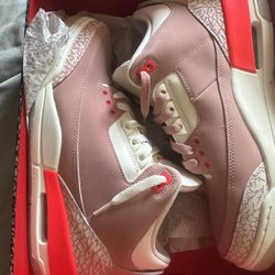 Jordan 3 Wmn Rust Pink 