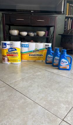 Purex Laundry Detergent, Charmin, Bounty