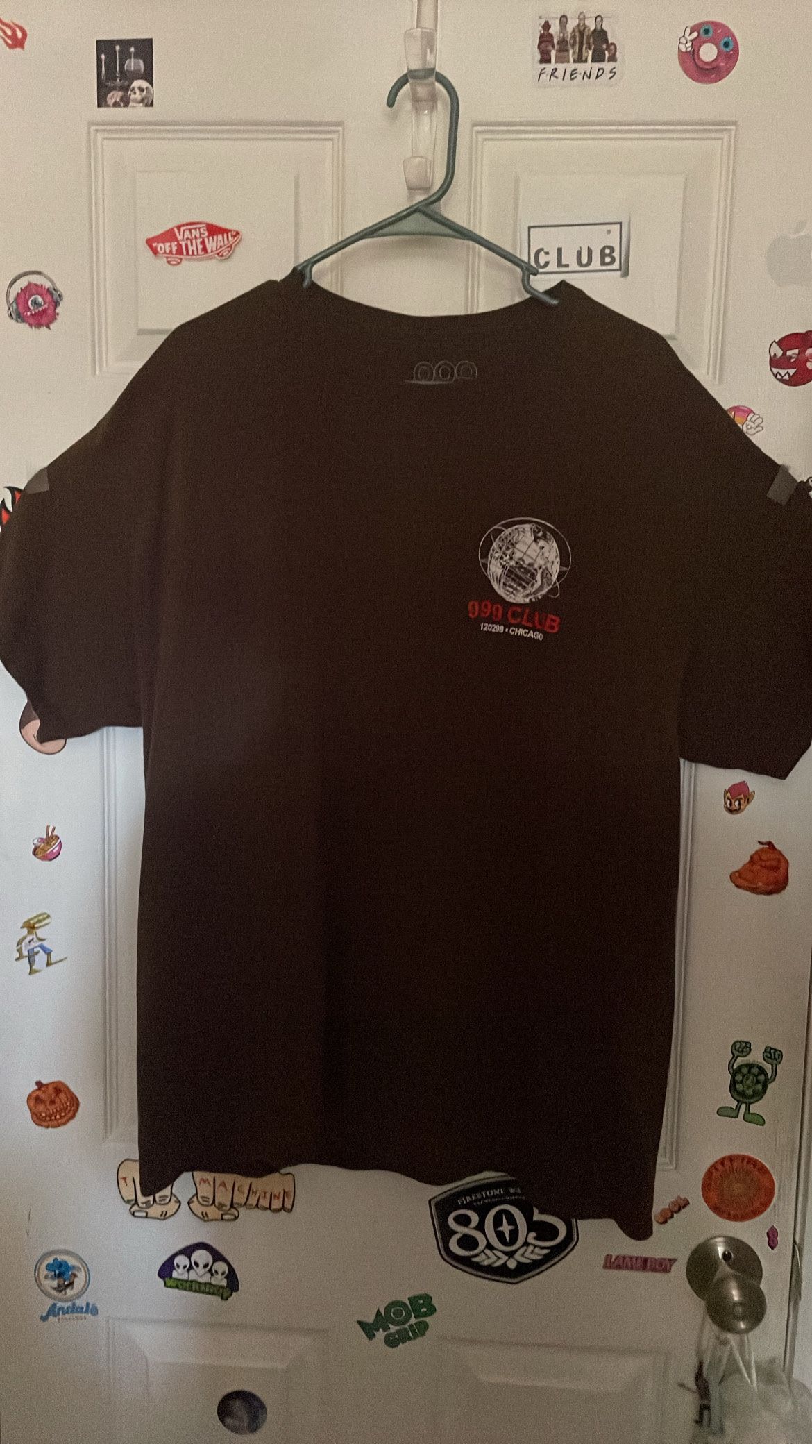 999 club “let the world burn” tee