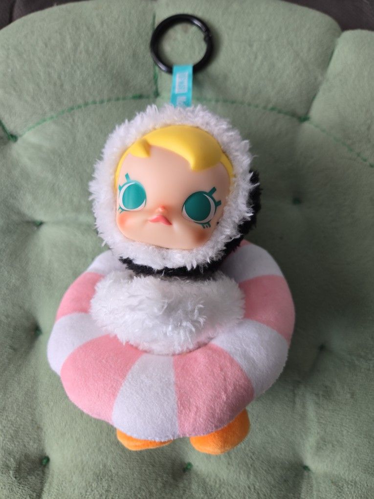 Pingu Popmart Plush Keychain