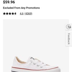 Women's Slip On White Converse