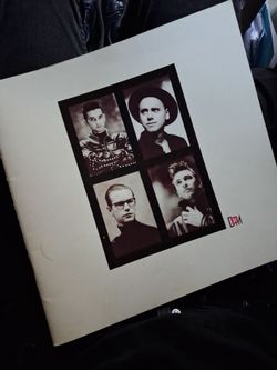 Depeche mode tour program 1988