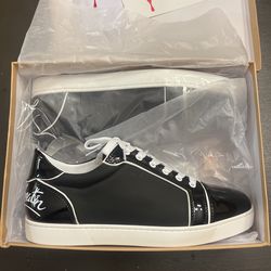 christian louboutin fun louis junior shoes